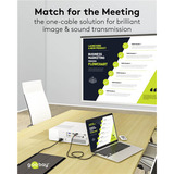 goobay Cavo adattatore USB, connettore USB-C > connettore DisplayPort, 4K 60Hz Nero