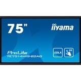 iiyama TE7514MIS-B2AG, Public Display Nero (opaco)
