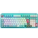 ASUS 90MP0460-BKDA30, Tastiera da gioco turchese/multi colorata