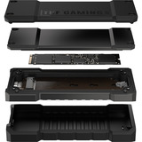 ASUS TUF Gaming A2 Box esterno SSD Nero M.2, Disk enclosure Nero, Box esterno SSD, M.2, PCI Express, SATA, 20 Gbit/s, Collegamento del dispositivo USB, Nero