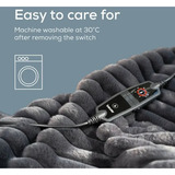 Beurer Coperta termica HD 82 Stockholm, Coperte elettriche grigio