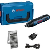 Bosch GO Professional 360 Giri/min Nero, Blu, Cacciavite blu/Nero, Cacciavite elettrico, Maniglia dritta, 1/4", Nero, Blu, 360 Giri/min, 2,5 Nm