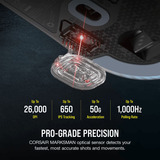 Corsair CH-931D010-EU, Mouse da gioco Nero