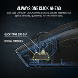 Corsair CH-931D010-EU, Mouse da gioco Nero