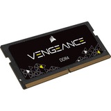 Corsair Vengeance CMSX32GX4M1A3200C22 memoria 32 GB 1 x 32 GB DDR4 3200 MHz Nero, 32 GB, 1 x 32 GB, DDR4, 3200 MHz, 260-pin SO-DIMM