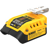 DEWALT Caricatore combinato DCB094K, con funzione powerbank, Caricabatterie Nero/Giallo