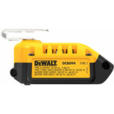 DEWALT Caricatore combinato DCB094K, con funzione powerbank, Caricabatterie Nero/Giallo