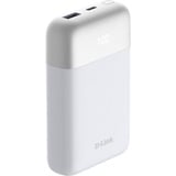 D-Link DPP-101 batteria portatile 10000 mAh Bianco, Powerbank  bianco, 10000 mAh, Bianco