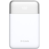 D-Link DPP-101 batteria portatile 10000 mAh Bianco, Powerbank  bianco, 10000 mAh, Bianco