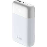 D-Link DPP-101 batteria portatile 10000 mAh Bianco, Powerbank  bianco, 10000 mAh, Bianco