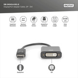Digitus DB-340414-001-S, Adattatore Nero