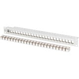 Digitus Pannello patch modulare, 24 porte, equipaggiato con 24x DN-93615, Patch Panel grigio