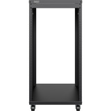 Digitus Rack universale da 19 pollici con ruote, Chassis server rack Nero