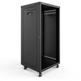 Digitus Rack universale da 19 pollici con ruote, Chassis server rack Nero