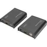 Digitus Set di extender KVM HDMI IP, Switch KVM 