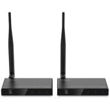 Digitus Set extender/divisore video wireless HDMI > HDMI, 100 metri, Estensione HDMI Nero