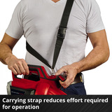 EINHELL Aspiratore per foglie professionale a batteria VENTURRO 36/240, 36 Volt (2x18V), Soffiafoglie / Soffiante rosso/Nero