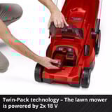 EINHELL RASARRO 36/36, 3413282, Rasaerba rosso/Nero