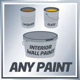 EINHELL Sistema di spruzzatura vernice TC-SY 600 S, Pistola a spruzzo rosso/Nero