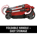 EINHELL Tosaerba a batteria Power X-Change RASARRO 36/36, 36 Volt (2x18V), Rasaerba rosso/Nero