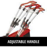 EINHELL Tosaerba a batteria Power X-Change RASARRO 36/36, 36 Volt (2x18V), Rasaerba rosso/Nero