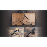 ENDORFY Atlas GS Pro Single, Base per monitor Nero
