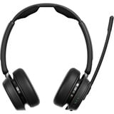 EPOS IMPACT 1060T Auricolare Wireless A Padiglione Ufficio Bluetooth Nero, Headset Wireless, Ufficio, 20 - 20000 Hz, 171 g, Auricolare, Nero