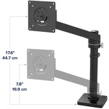 Ergotron NX Monitor Arm, Base per monitor Nero (opaco)