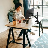 Ergotron NX Monitor Arm, Base per monitor Nero (opaco)