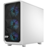 Fractal Design Meshify 2 RGB Bianco, Chassis Tower bianco, PC, Bianco, ATX, EATX, micro ATX, Mini-ITX, Acciaio, Vetro temperato, Multi, Ventole