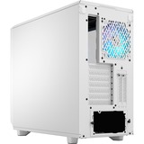 Fractal Design Meshify 2 RGB Bianco, Chassis Tower bianco, PC, Bianco, ATX, EATX, micro ATX, Mini-ITX, Acciaio, Vetro temperato, Multi, Ventole