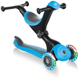 GLOBBER Go-Up Deluxe Lights, Scooter celeste