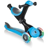 GLOBBER Go-Up Deluxe Lights, Scooter celeste