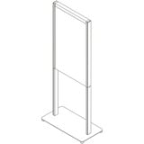 HAGOR Floorstand OM46N-D , Sistema di stand Nero
