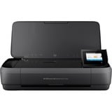 HP OfficeJet Stampante All-in-One portatile 250, Stampa, copia, scansione, ADF da 10 fogli, Stampante multifunzione Nero, Stampa, copia, scansione, ADF da 10 fogli, Getto termico d'inchiostro, Stampa a colori, 4800 x 1200 DPI, A4, Stampa diretta, Nero