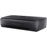 HP OfficeJet Stampante All-in-One portatile 250, Stampa, copia, scansione, ADF da 10 fogli, Stampante multifunzione Nero, Stampa, copia, scansione, ADF da 10 fogli, Getto termico d'inchiostro, Stampa a colori, 4800 x 1200 DPI, A4, Stampa diretta, Nero