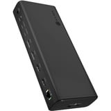 ICY BOX IB-DK7401-CU31, Docking station Nero