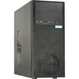 Inter-Tech 88881379, Chassis Tower Nero