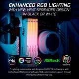 Kingston FURY FURY Beast 32 GB 5200 MT/s DDR5 CL40 DIMM (Kit da 2 moduli) White RGB XMP, Memoria bianco, 32 GB, 2 x 16 GB, DDR5, 288-pin DIMM