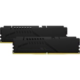 Kingston FURY FURY Beast memoria 32 GB 2 x 16 GB DDR5 5200 MHz Nero, 32 GB, 2 x 16 GB, DDR5, 5200 MHz, 288-pin DIMM