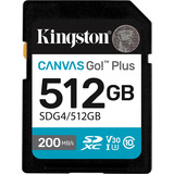 Kingston SDG4/512GB, Scheda di memoria Nero