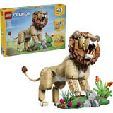 LEGO Creator 3-in-1 Animali selvaggi: Leone maestoso, Giochi di costruzione 