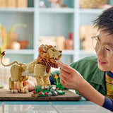 LEGO Creator 3-in-1 Animali selvaggi: Leone maestoso, Giochi di costruzione 