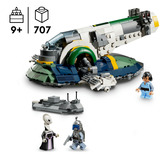 LEGO Star Wars 75433 Astronave di Jango Fett, Giocattolo con Ali che Ruotano e 3 Minifigure, Regalo per Bambini e Bambine 9+, Giochi di costruzione Giocattolo con Ali che Ruotano e 3 Minifigure, Regalo per Bambini e Bambine 9+, Set da costruzione, 9 anno/i, Plastica, 707 pz, 877 g