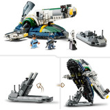 LEGO Star Wars 75433 Astronave di Jango Fett, Giocattolo con Ali che Ruotano e 3 Minifigure, Regalo per Bambini e Bambine 9+, Giochi di costruzione Giocattolo con Ali che Ruotano e 3 Minifigure, Regalo per Bambini e Bambine 9+, Set da costruzione, 9 anno/i, Plastica, 707 pz, 877 g
