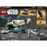 LEGO Star Wars 75433 Astronave di Jango Fett, Giocattolo con Ali che Ruotano e 3 Minifigure, Regalo per Bambini e Bambine 9+, Giochi di costruzione Giocattolo con Ali che Ruotano e 3 Minifigure, Regalo per Bambini e Bambine 9+, Set da costruzione, 9 anno/i, Plastica, 707 pz, 877 g