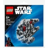 LEGO Star Wars Mini-modello del Millennium Falcon™, Giochi di costruzione Set da costruzione, 6 anno/i, Plastica, 74 pz, 55 g