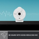 Logitech Brio 300, Webcam bianco