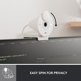 Logitech Brio 300, Webcam bianco