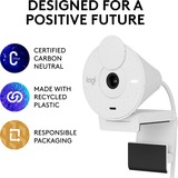 Logitech Brio 300, Webcam bianco